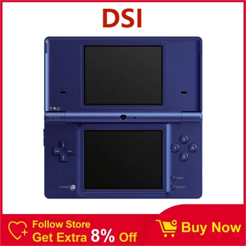 Оригинальная игровая консоль DSI для Nintendo NDSI, ретро портативная игровая консоль с картой R4 и TF-картой