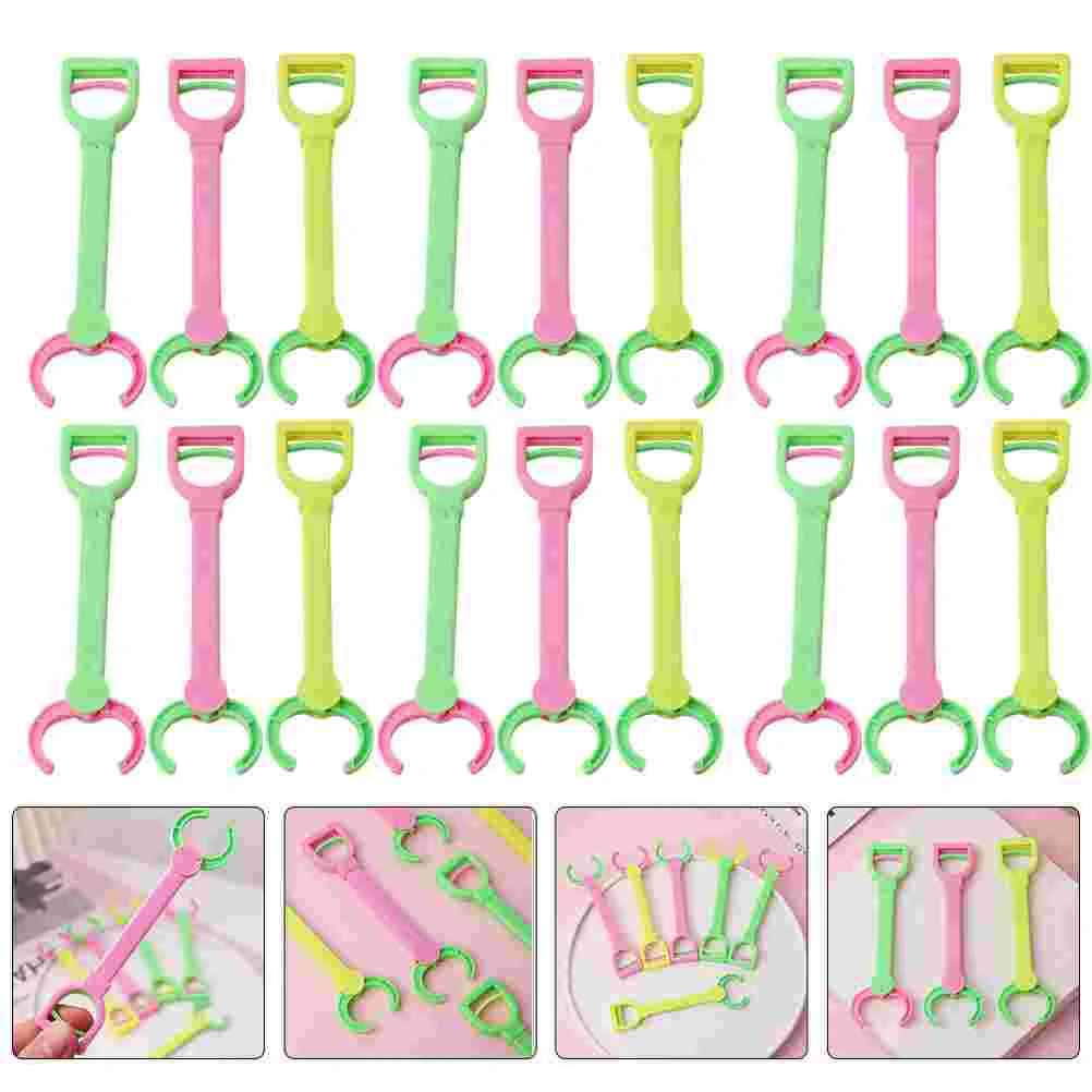 20 шт. механические зажимы игрушки миниатюрный захват детский зажим классический