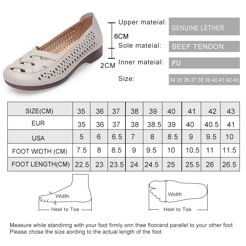 DIMANYU Shoes Women Cutout 2023 New Genuine Leather Women's Summer Shoes Hole Shoes Large Size 41 42 43 Women's Shoes