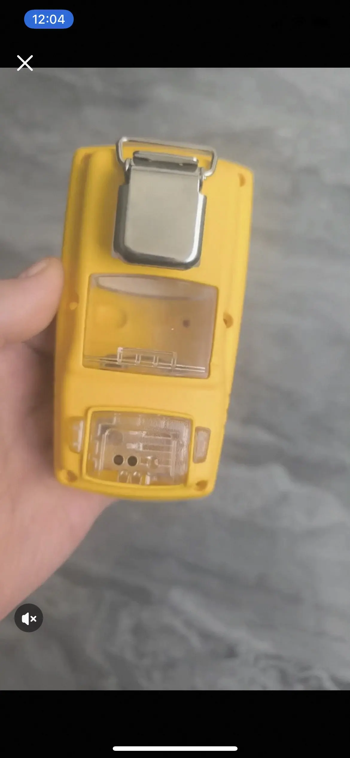 Фото Корпус газоанализатора Honeywell BW MicroClip XL 4-в-1, желтая передняя крышка с логотипом Honeywell, новый. №1