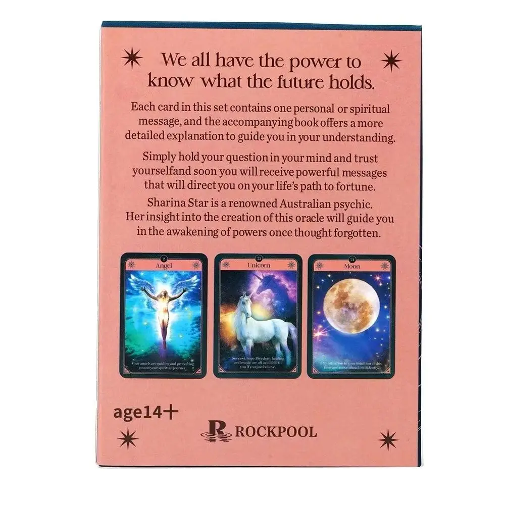 36 шт. карты Fortune Oracle от Sharina Star Card содержит один личный или духовный справочник с