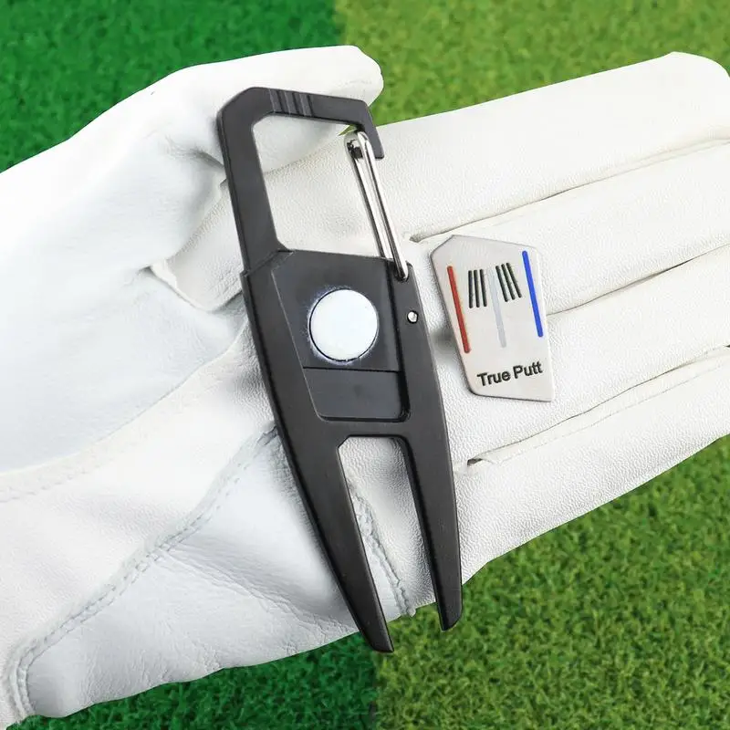 

Hot Foldable Metal Golf Divot Tool Tool Golf Ball Marker Outdoor Fairway Repairing