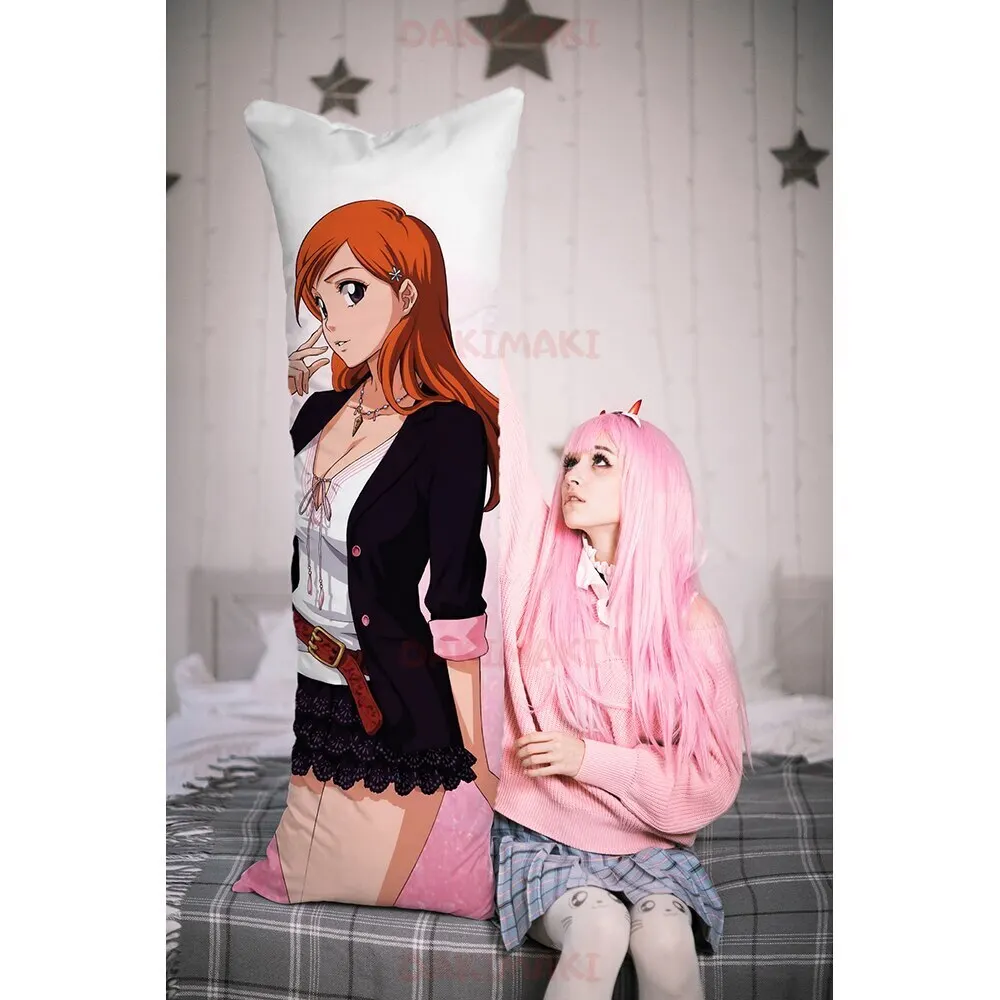 Dakimakura орихиме иноуэ bleach item No. D0510 150 х50 and 180 x60 cm |