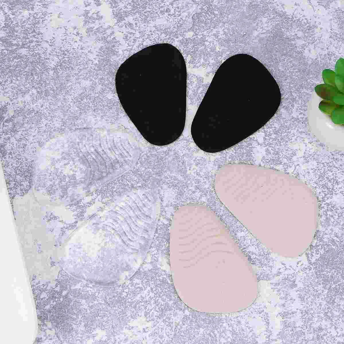 

3 Pair of Half Insoles Comfortable Lint and Gel Inserts Front Insole Breathable Shoe Pad Cushion (2 Pairs of Lint Pads and 1