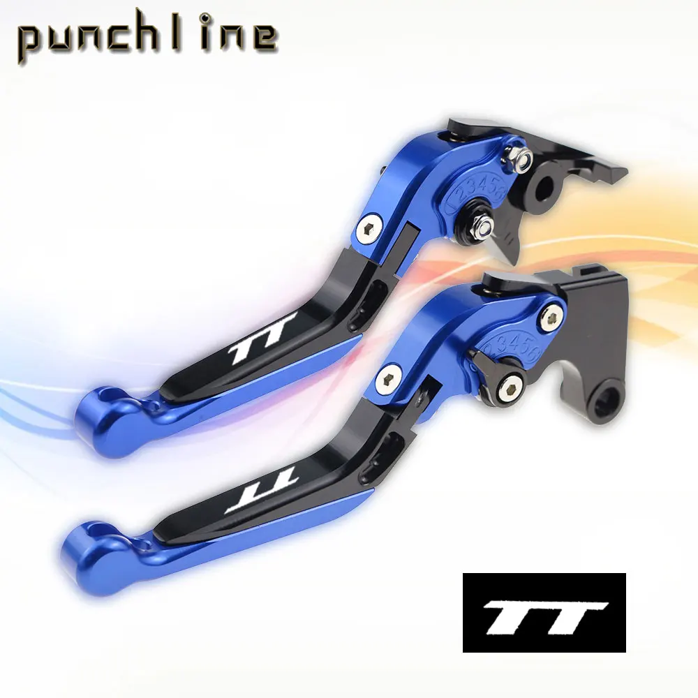 

Fit For TT225 TT350 TT 600 TTR 250 Motorcycle CNC Accessories Folding Extendable Brake Clutch Levers Adjustable Handler Set