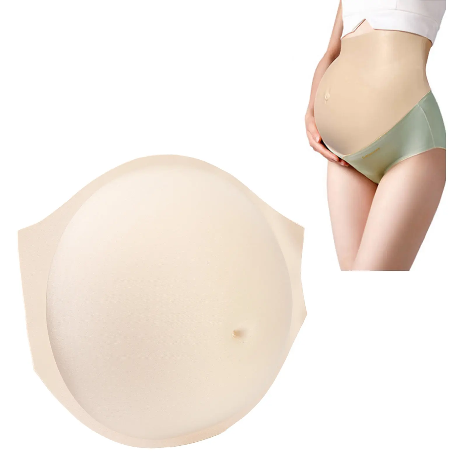 

Fake Pregnancy Belly Pregnant Bump Artificial Baby Tummy Belly Stage Movie Actors Photography Props Sponge Pregnant Belly Pads