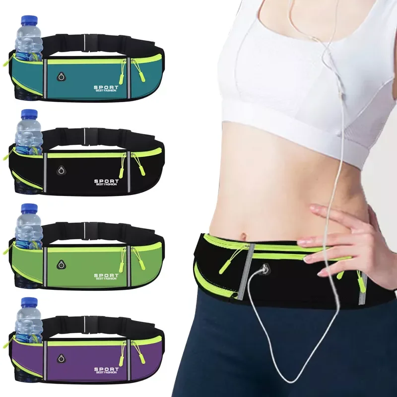 

Sports Running Waist Bag Multifunctional Running Belt Adijustable Running Pouch Sports Belt Running Waist Bag For Men Women