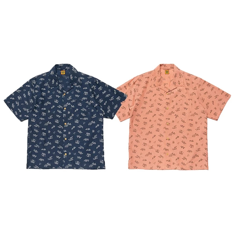 

2022ss Girls Don’t Cry HUMAN MADE Fashion Shirt Men 1:1 Best Quality Full HUMAN MADE Women Vintage Shirts Mens Clothing