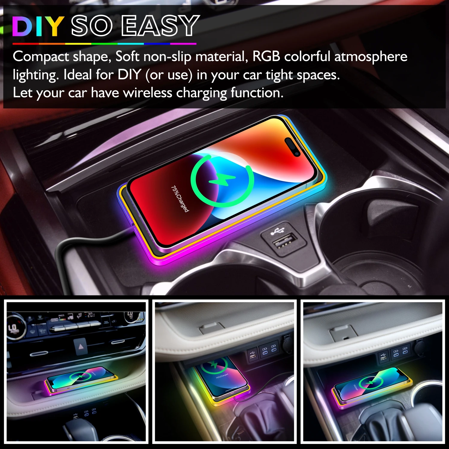 

15 Вт/10 Вт/7,5 Вт/5 Вт автомобильное беспроводное зарядное устройство, беспроводная зарядная док-станция для Benz W213 W205 A/B/C/E/S/G/V/R серии, Быстрый Телефон аксессуары