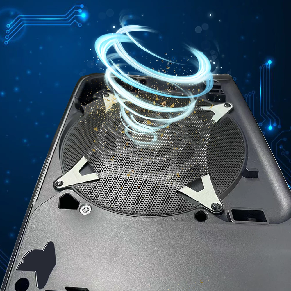 Фото Комплект из 2/4 штук: Дышащий вентиляционный пылезащитный фильтр-накладка для PlayStation 5 Slim №4