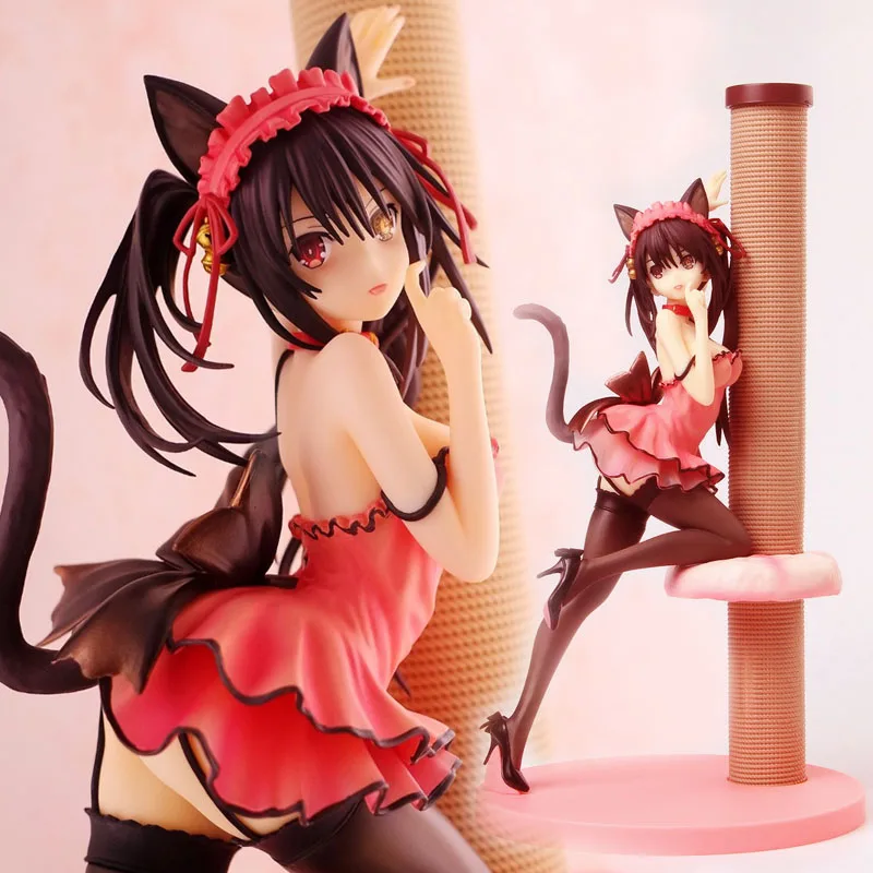 

Anime Action Figure 23cm Date A Live Nightmare Tokisaki Kurumi Figures Doll
