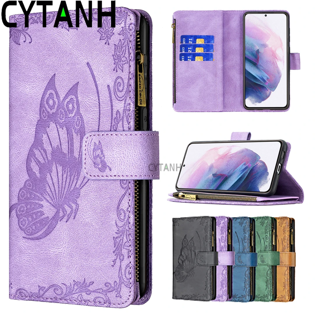 

Wallet Phone Case For Samsung Galaxy S21 S20 Ultra S20PLUS S20FE S20LITE A21S A11 M11 A31 A51 A41 A71 A42 4G 5G Leather Cover