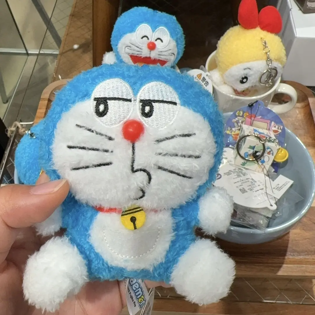 НОВЫЙ 10 см Doraemon Dorami популярный аниме Kawaii мини плюшевый брелок рюкзак кулон друзья