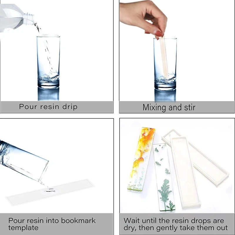 30 шт./набор силиконовые прозрачные закладки для книг 5 7 дюйма