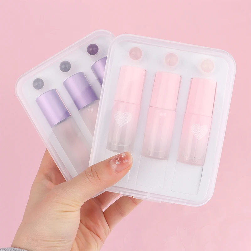 

3Pcs/Pack 5ml 10ml Roll On Bottle Massage SPA Essential Oil Crystal Jade Rollerball Bottles Cosmetic Refillable Bottle