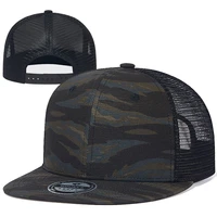 2022 new trucker cap camouflage hip hop snapback cap mesh breathable sunshade baseball cap wholesale mens hats