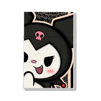 Hello Kitty Metal Cigarette Case Kawaii Kuromi My Melody Holder Aluminum Alloy Smoking Gift for Woman Lover Portable Pocket Box 6