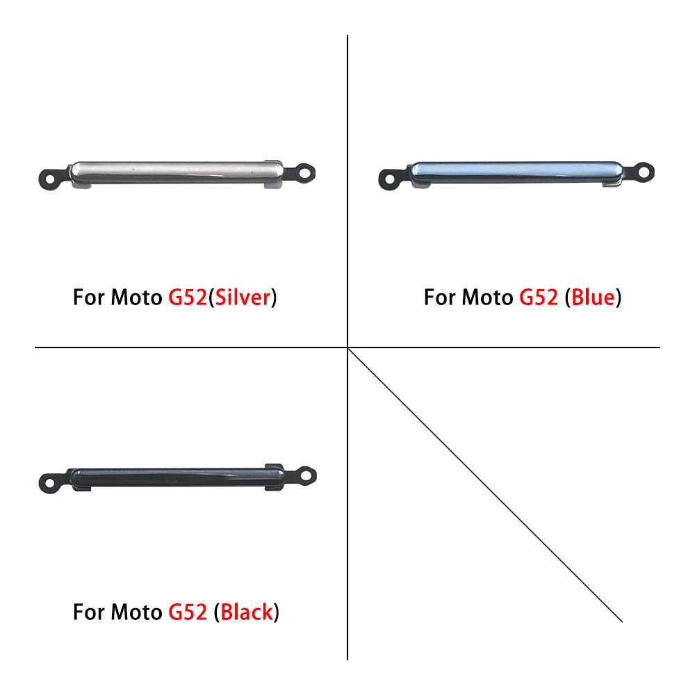 Кнопка регулировки громкости для Moto G71 G72 G60S G60 G52 G41 G51 5G ВКЛ-ВЫКЛ Переключатель