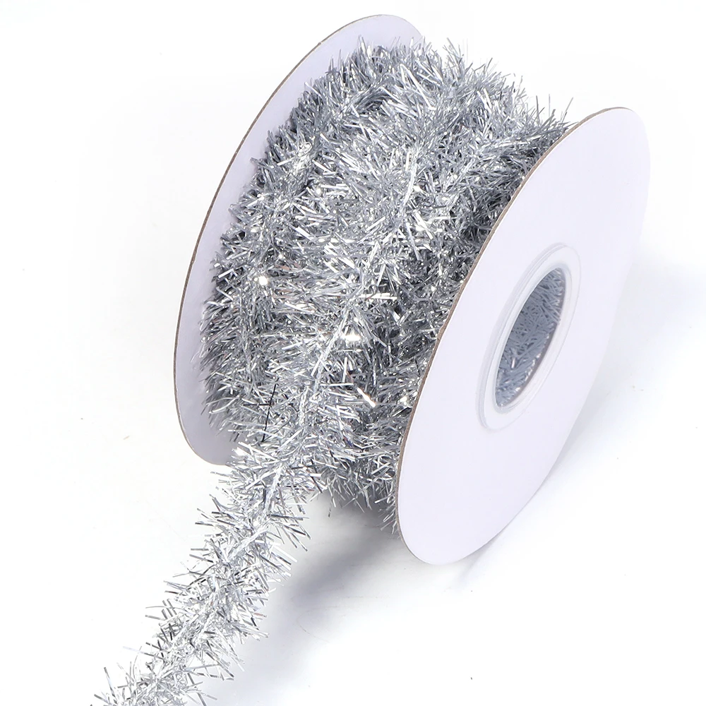 Linsoir Beads Рождественская лента ПВХ 2 см 10 ярдов