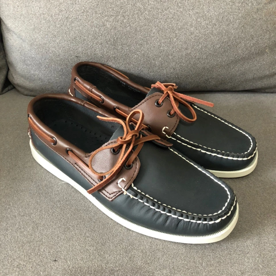 Мужские классические топсайдеры Docksides мужские уличные прогулочные туфли из