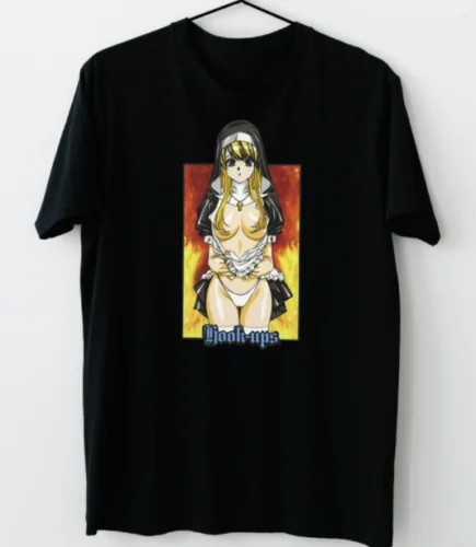 

Hookups Skateboard Sexy Anime T shirt HOT HOT vintage shirt NEW shirt NEW