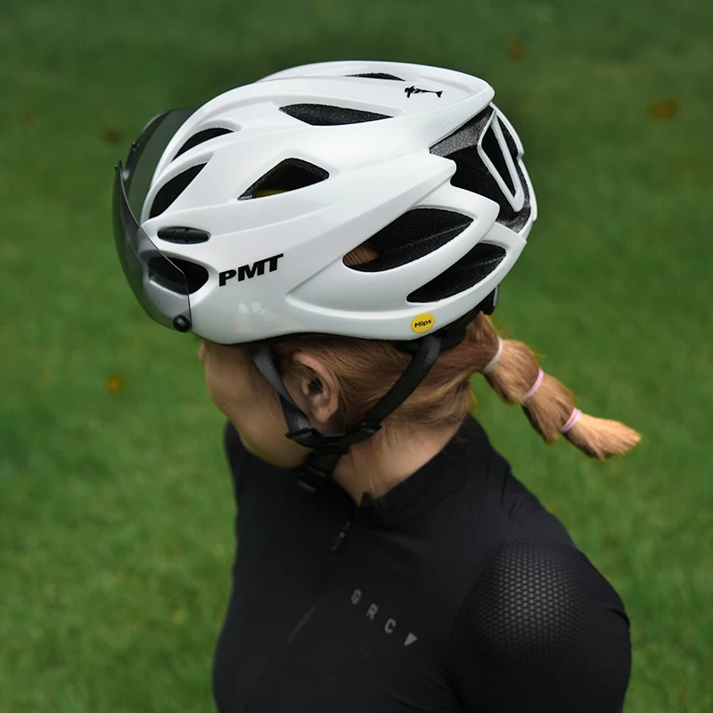 Велосипедный шлем PMT Mips со сменными цветами магнитные ветрозащитные очки мужские