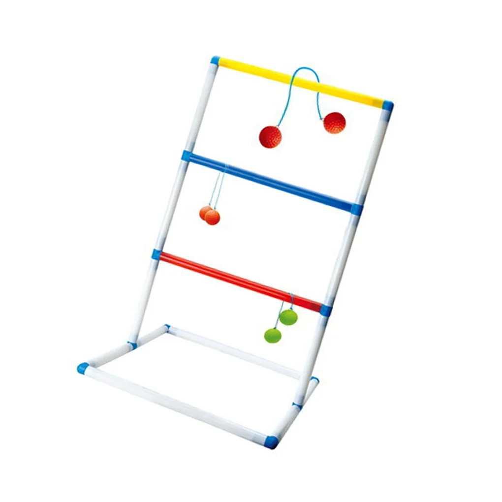 

Ladder Toss Game Set Easy Assembly Retractable Trapezoidal Throw Toss Game