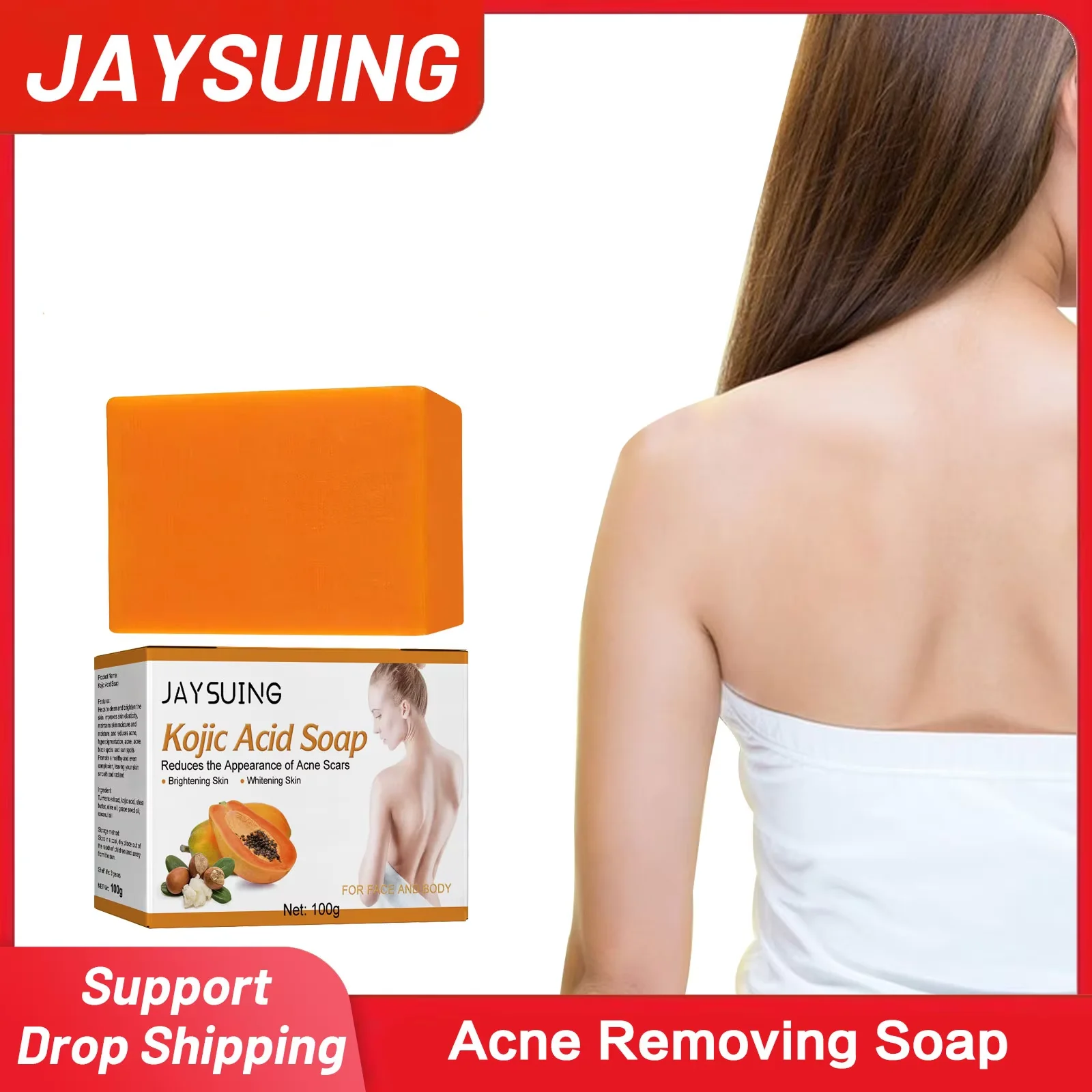 Мыло с койевой кислотой удаление прыщей осветление темные спипы подмышки колени