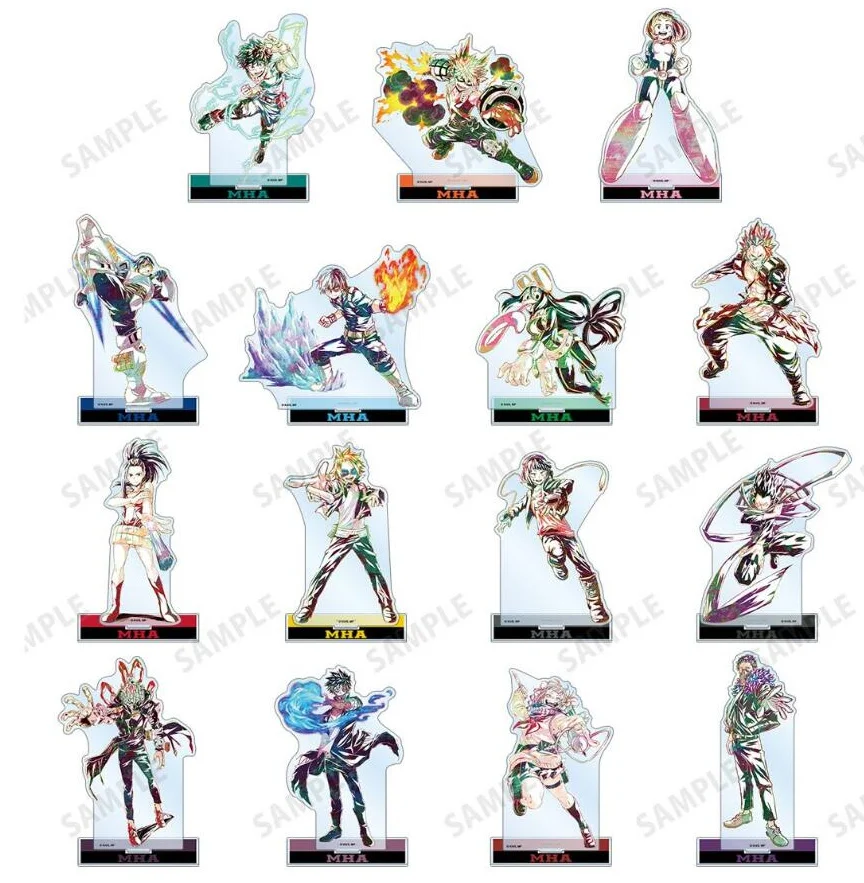 

Аниме Мой герой Академия мидория изюку Тодороки шото граффити акриловая фигурка стенд дисплей Модель тарелка стол Декор косплей подарок