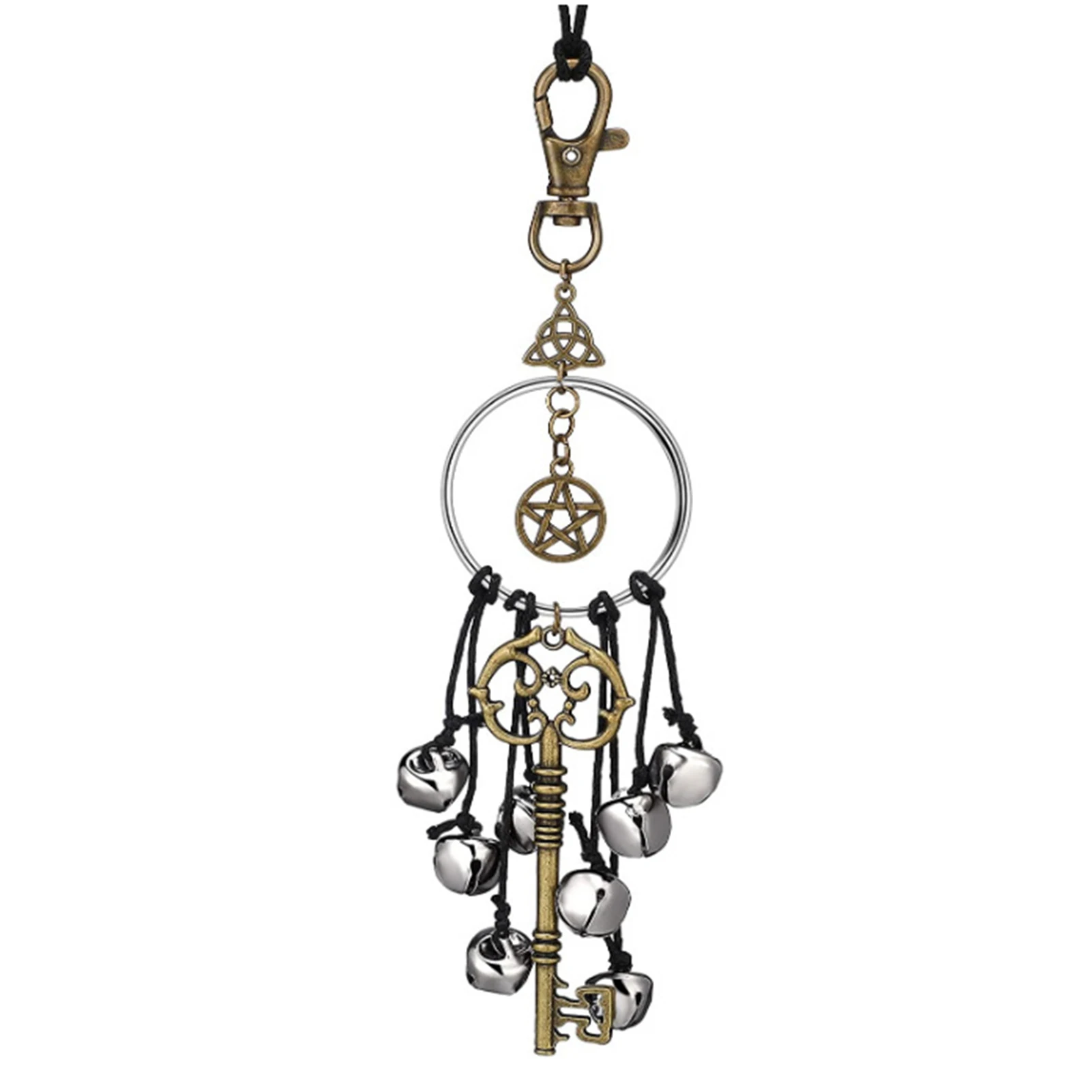 

Door Witchcraft Supplies Witch Bell Handmade and Strong Witch Bell for Improving People's Happiness