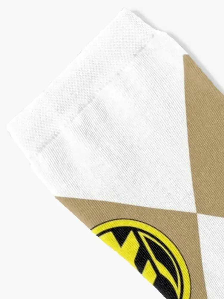 MMPR White Ranger With Coin Носки на заказ для женщин и мужчин