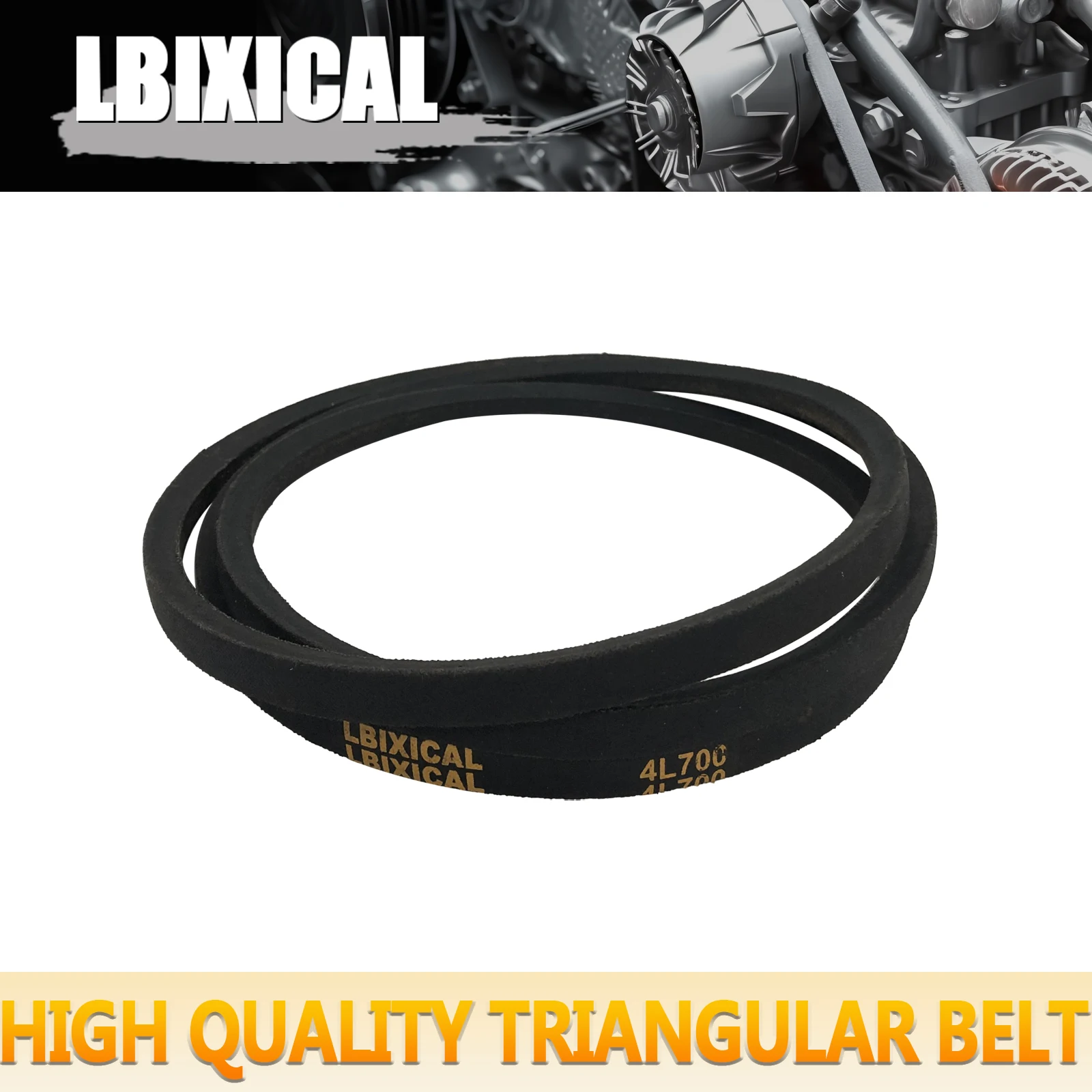 

Ремень электропередачи LBIXICAL A68 или 4L700 OC, классический резиновый V-образный ремень, наружная окружность 70 дюймов
