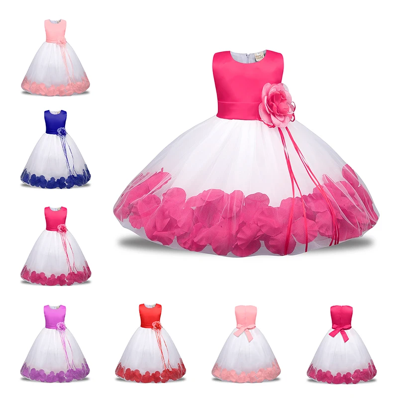 Детское платье без рукавов с цветочным принтом | Детская одежда и обувь