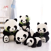 christmas gift soft cloth toy lovely bear kneeling sitting stuffed animals cute cartoon pillow present doll plush panda
