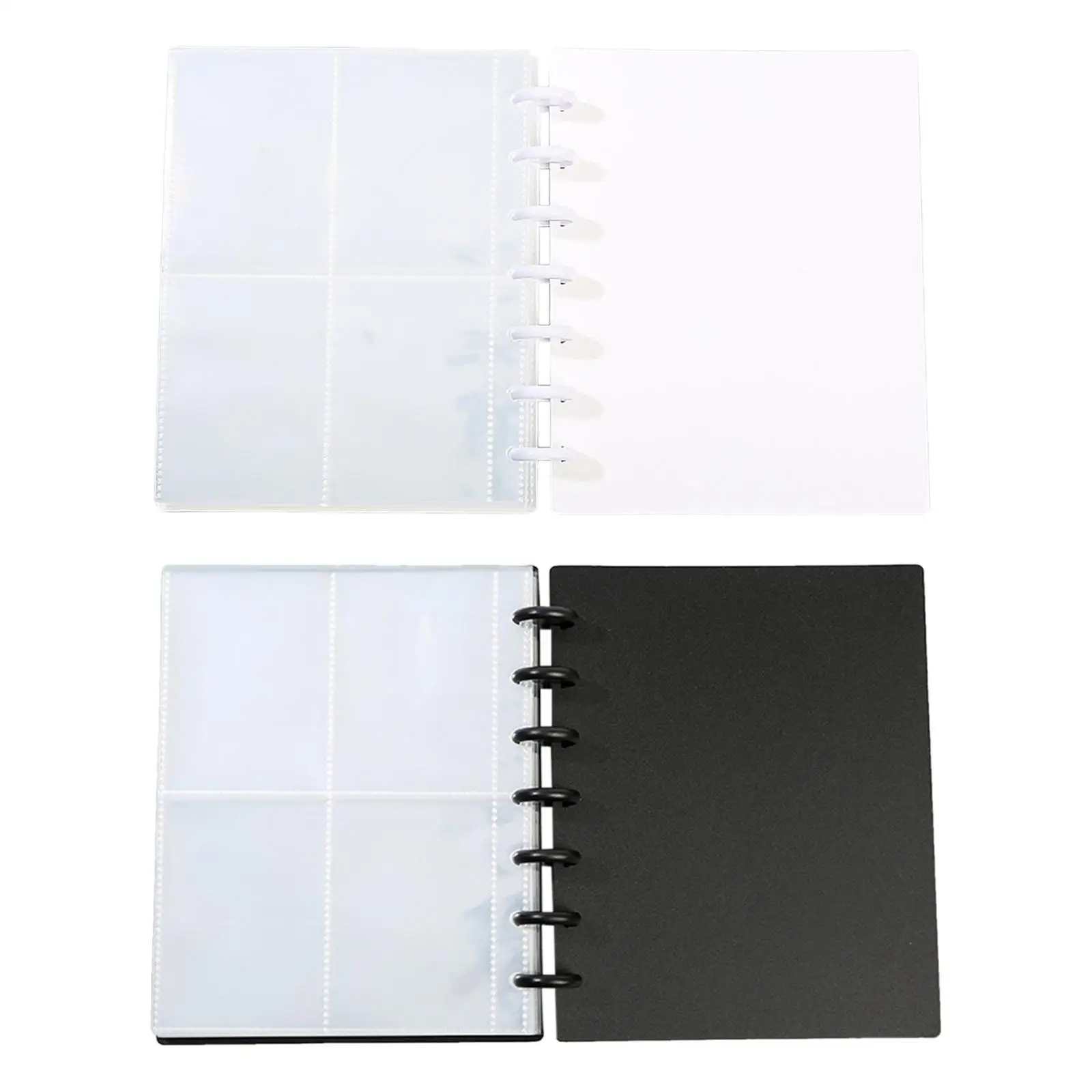 3 inch Mini Photo Album Card Protectors Sleeve Pages for Holder Storage
