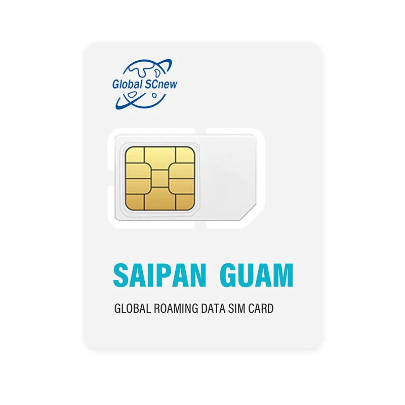 

Saipan guam sim card Prepaid 5~30 Days Support SIM Unlimited Data 4G Operator Data Roaming For Travel