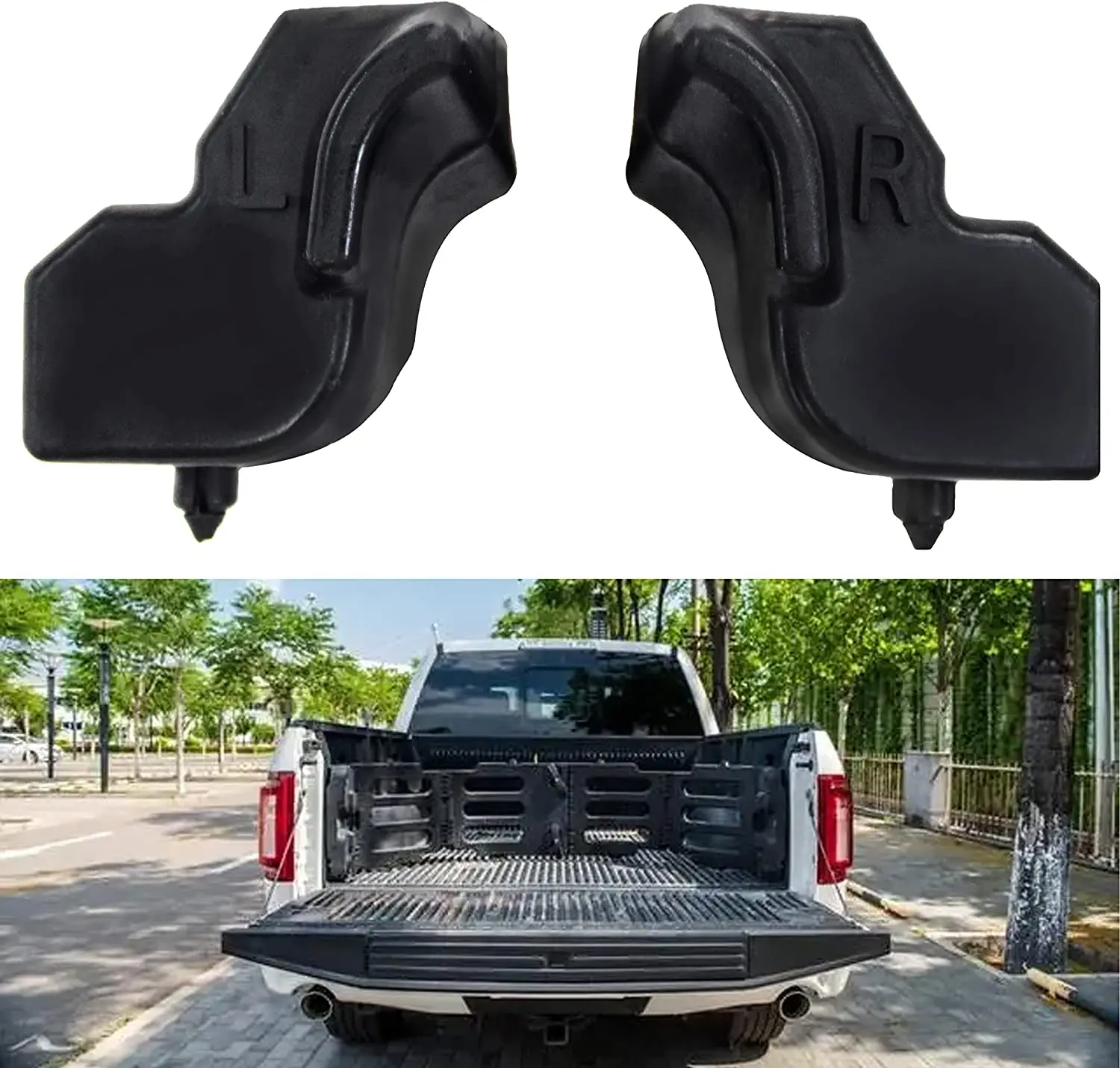 

FL3Z-99439A00-A для задней двери FL3Z-99439A00-B 2015-2022 Ford F150, Резиновая, для левого водителя и правого пассажира