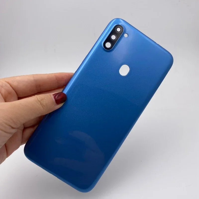 Задняя крышка батарейного отсека Корпус корпуса Запасные части для Samsung Galaxy A11 A115F