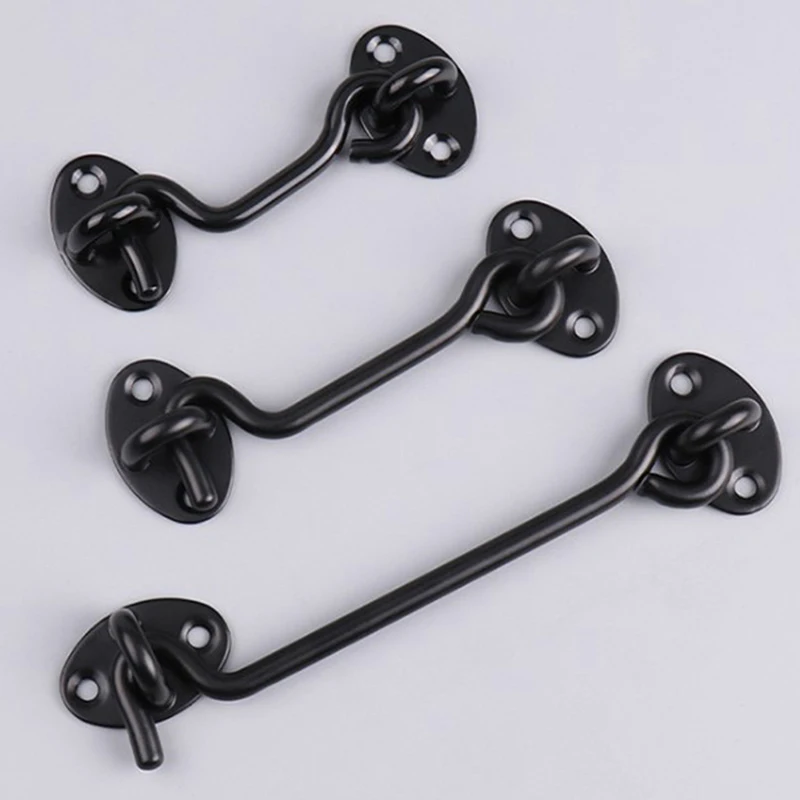 

1 Set Barn Door Lock Sliding Door Lock Barn Gate Latch Stainless Steel Hook Lock Door Roller Shower Room Cabin Accessories