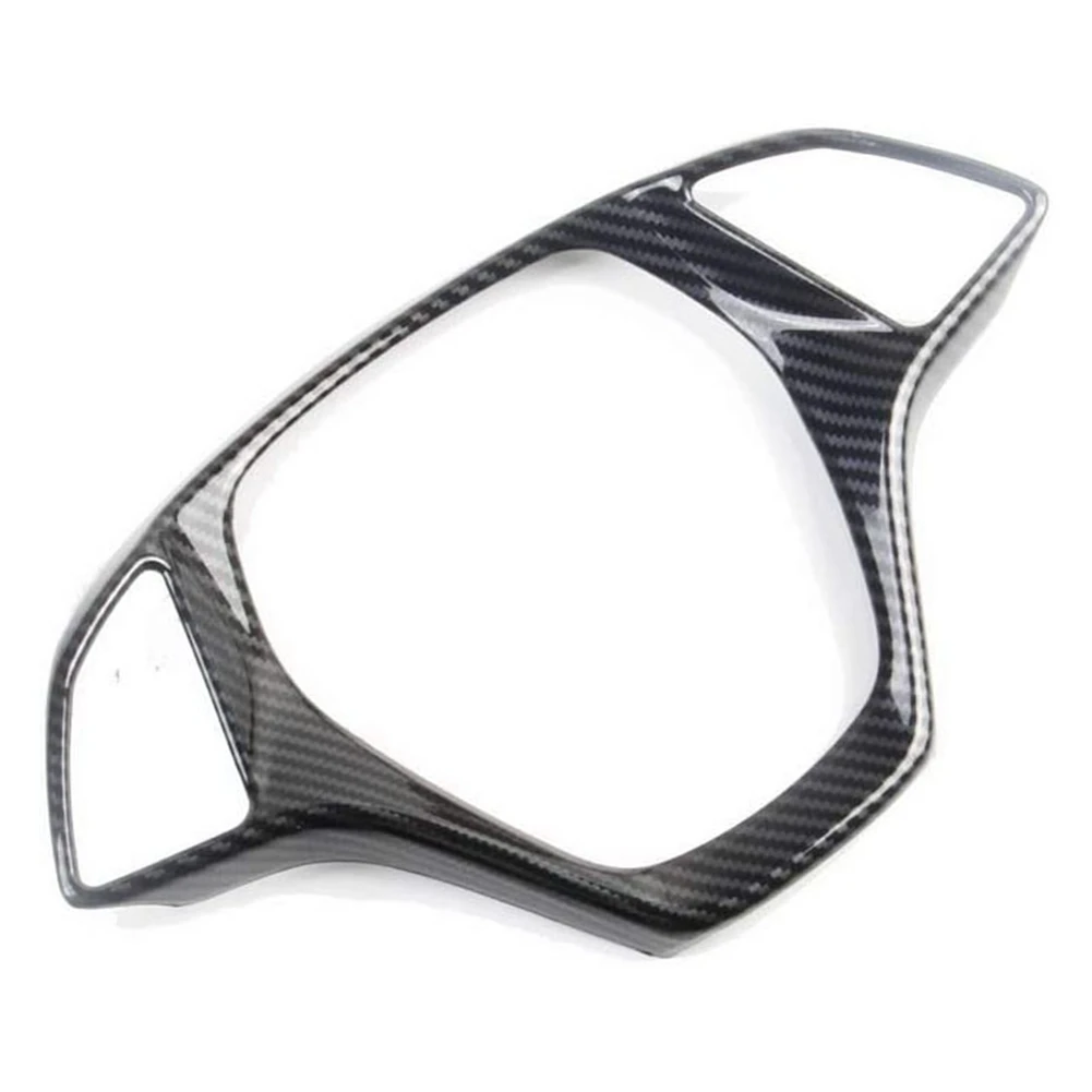 

Крышка рулевого колеса, молдинговая отделка для C7 2014 2015 2016 2017 2018 2019, аксессуары из АБС-углеродного волокна