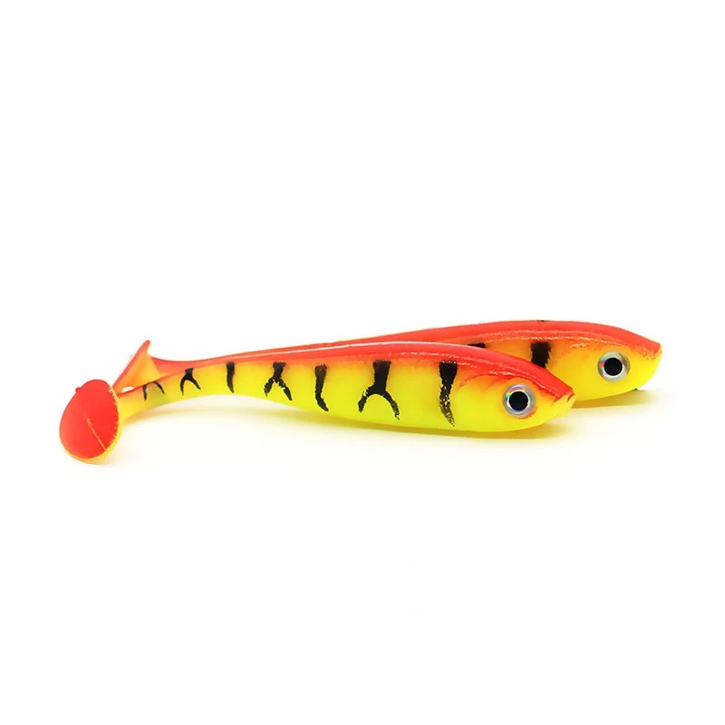 

Fishing Lures 7CM/2.1G Soft Spinning Lure Silicone Artificial Bait Winter Plastic Supplies Tackle Accessories Free Shipping
