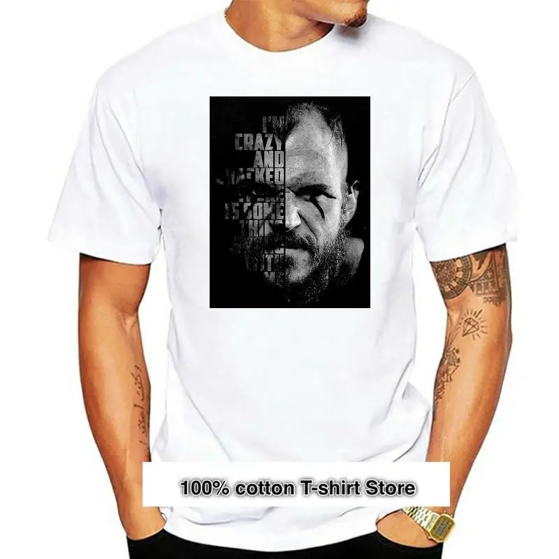 

Camiseta negra de Floki, los Vikings, Ragnar, Lothbrook, rollo, norway, thor, lagertha, 2020