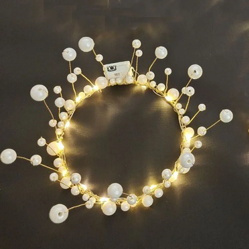 

Мигающая жемчужная тиара LED