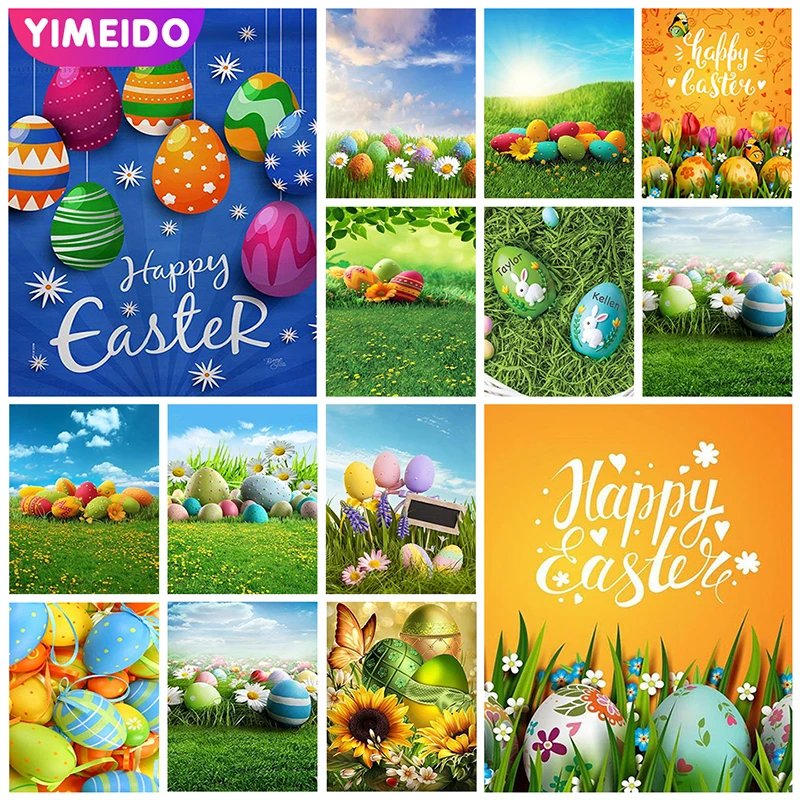 Набор для алмазной живописи YIMEIDO AB в виде яйца сумка на молнии пейзаж цветок