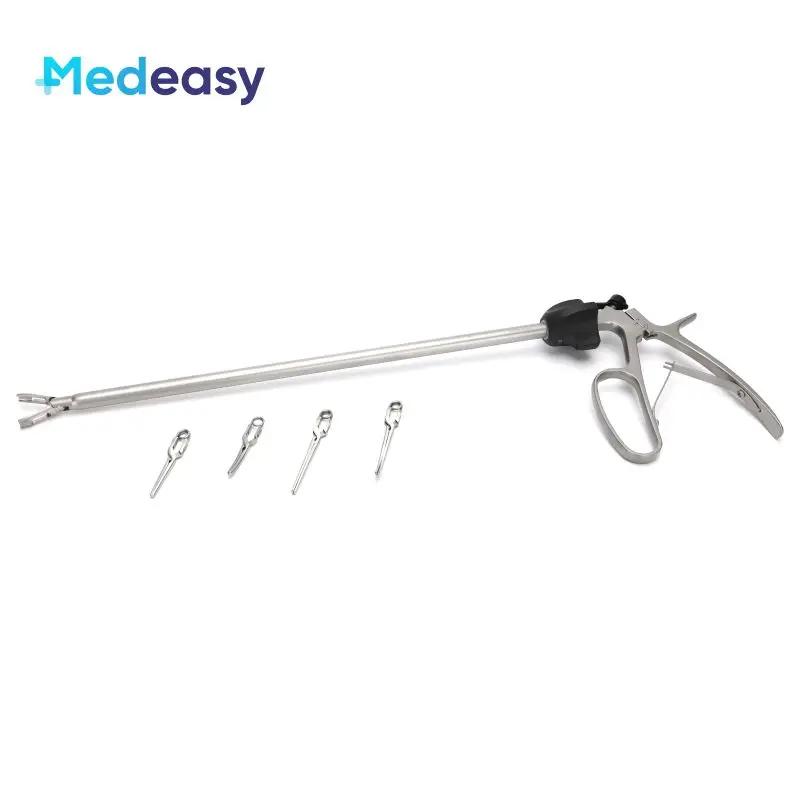 

laparoscopic Bulldog clip forceps, Reusable Artery Vein clip for laparoscopic surgery