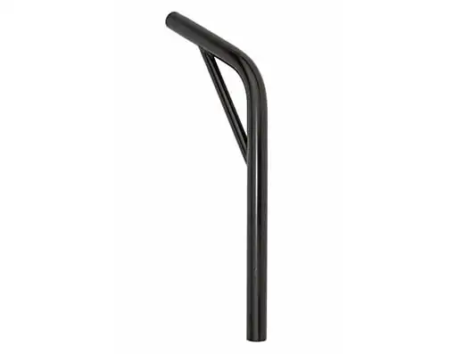 

Elegant 22.2" Black Bike Lay-Back Support Seatpost - Perfect Bike Part, Accessory or Replacement Part for Your Bicycle Riding Co