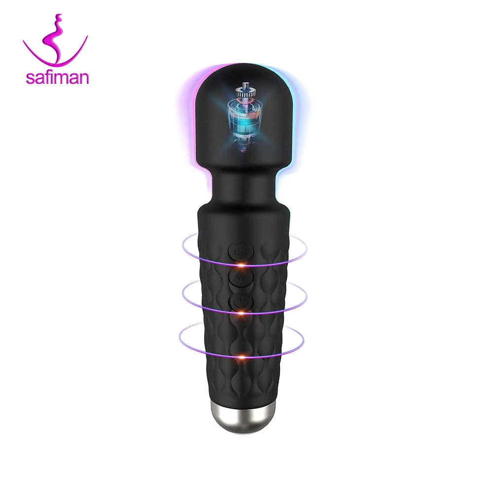 For Woman Av Magic Wand Vibrators Clitoris Stimulator Masturbator Dildo Erotic Toys For Adult 18