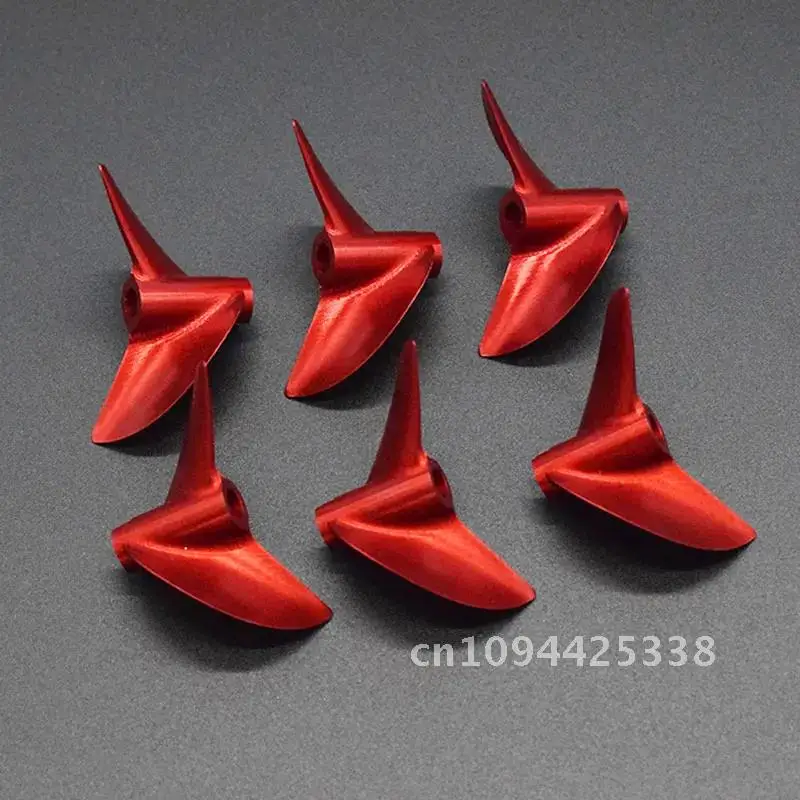 4 76 мм 3/16 дюйма 2-лопастной пропеллер с ЧПУ P1 9 красная алюминиевая опора