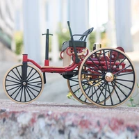112 1886 vintage classic car no 1 alloy car model simulation tricycle toy for children gift collection