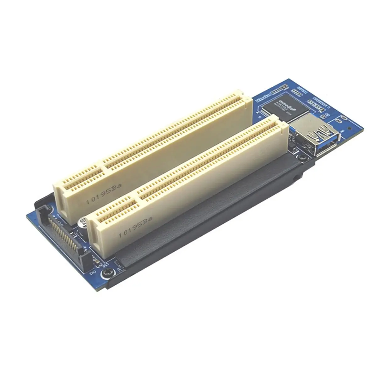 Фото Кабель-адаптер PCI-E на PCI (A01R), плата-райзер PCIE X1 на X16, контроллер расширения PCI для материнских плат настольных ПК №1